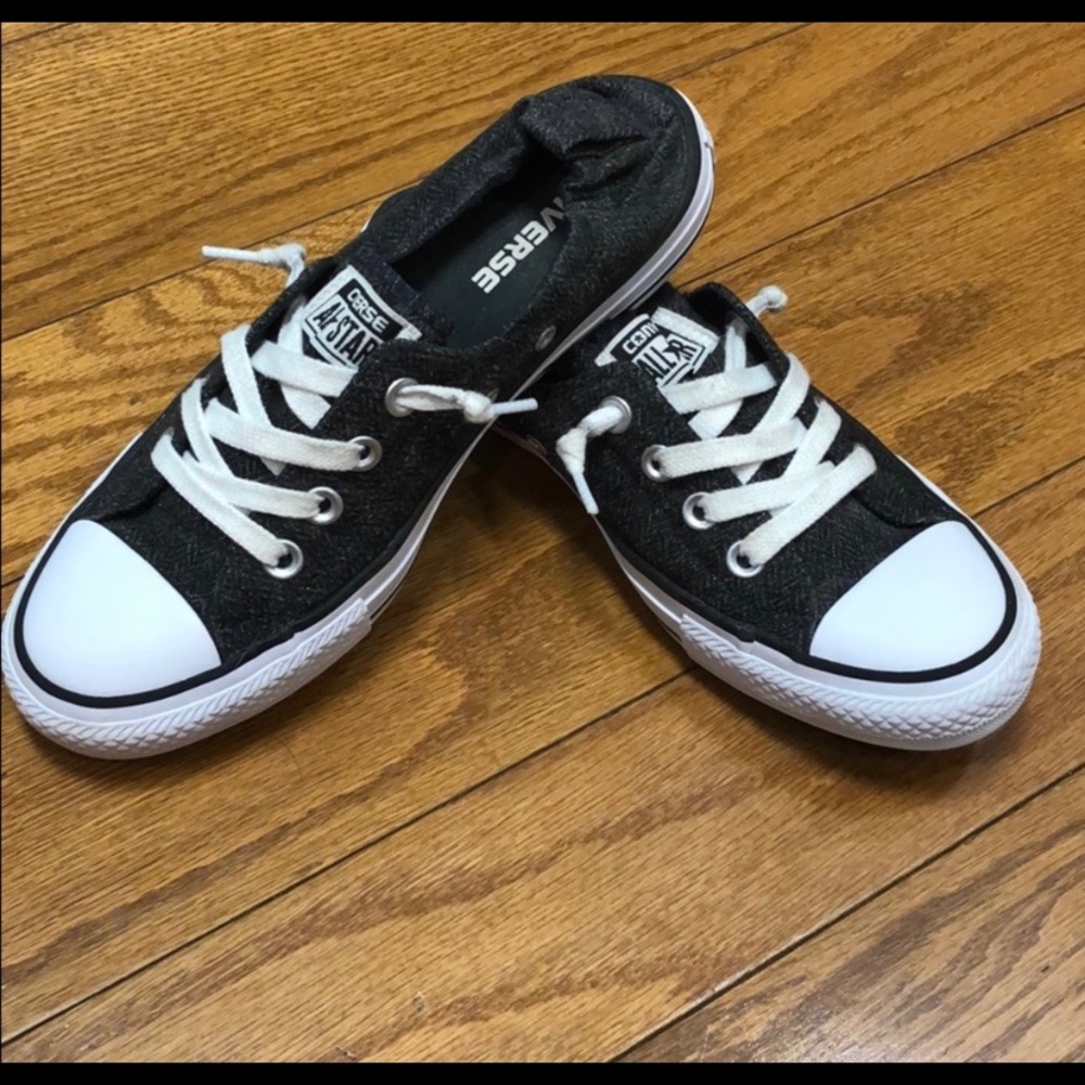 Converse All Star Black Shoreline Slip On Size 7